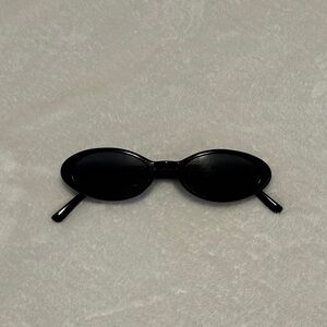 Black Oval Sunglasses - Classic Women’s Shades